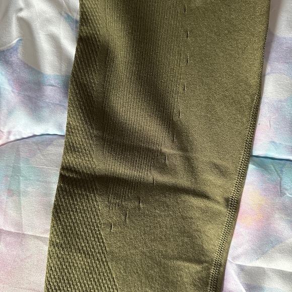 NWT π Fabletics Khloe Kardashian Sculptknit Contour Legging Green Moss - Picture 7 of 9